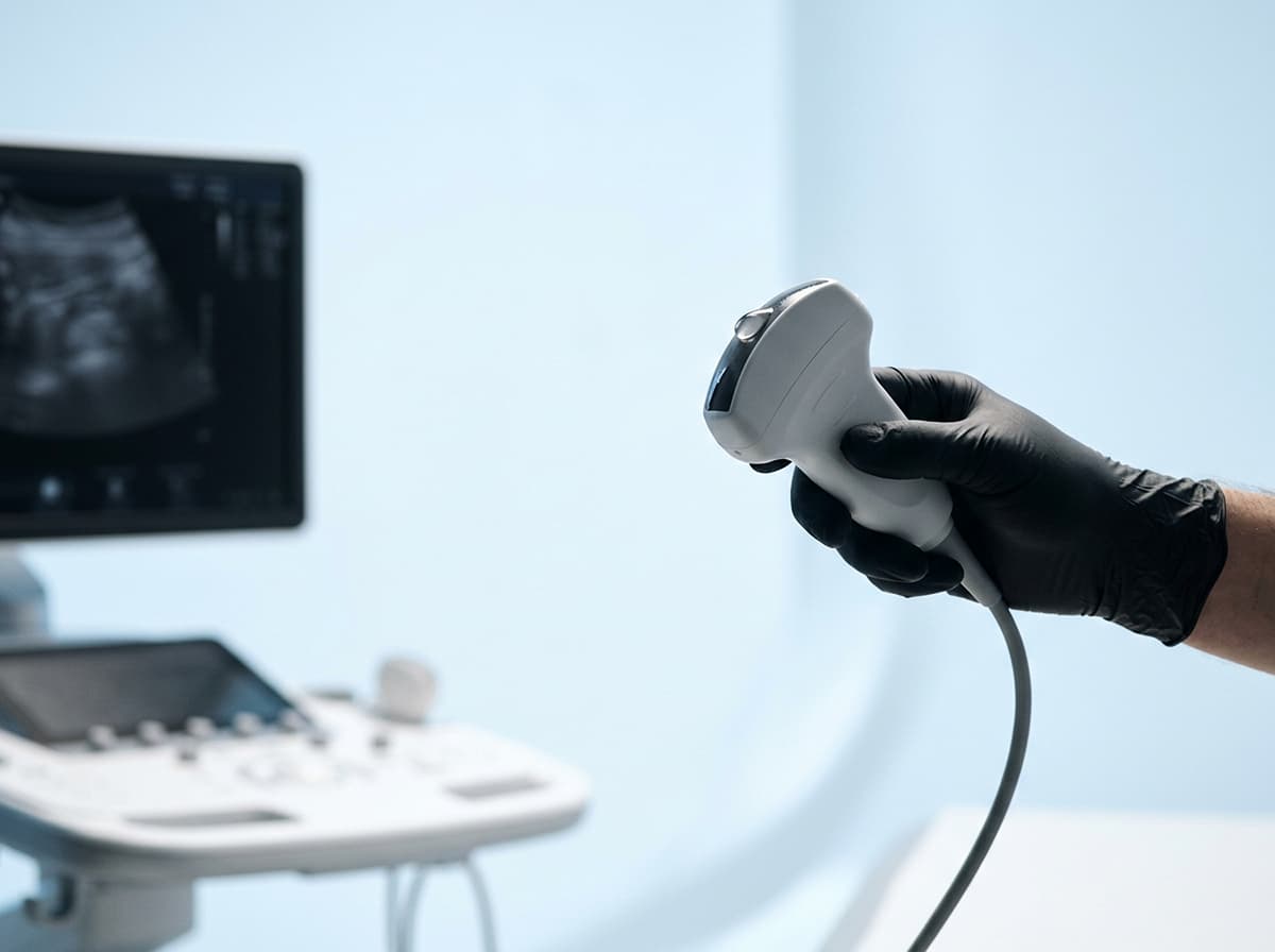 Gynecologist Consultation with Ultrasound