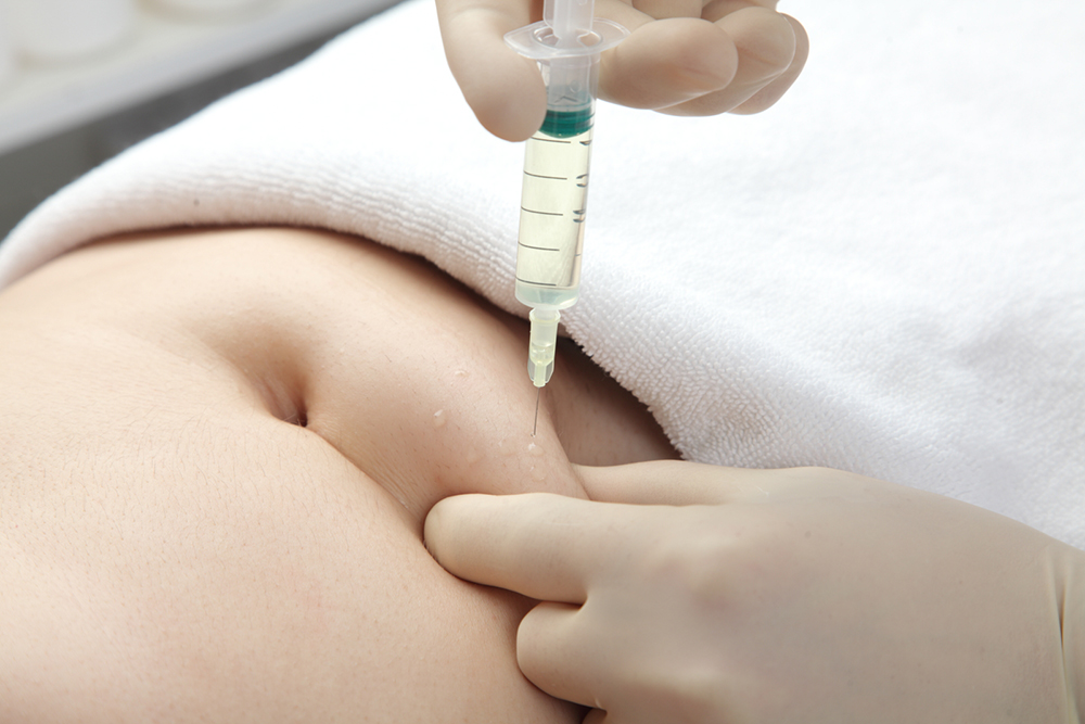 How to inject lipolytic