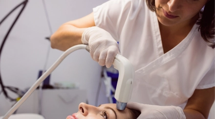 Facial ultrasound for filler removal